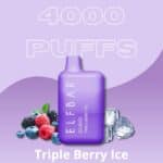 Pod Descartavel Elfbar bc 4000 Triple Berry Ice