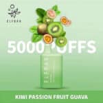 pod descartavel elfbar bc5000 kiwi passionfruit guava