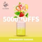 pod descartavel elfbar bc500 strawberry banana