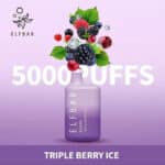 pod descartavel elfbar bc5000 triple berry ice