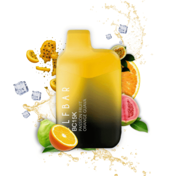 Elfbar B15K Passion Fruit Orange Guava_ Maracujá, Laranja e Goiaba