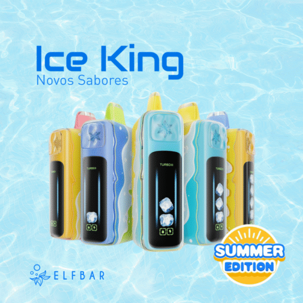 elfbar ice king 40k summer edition sabores novos