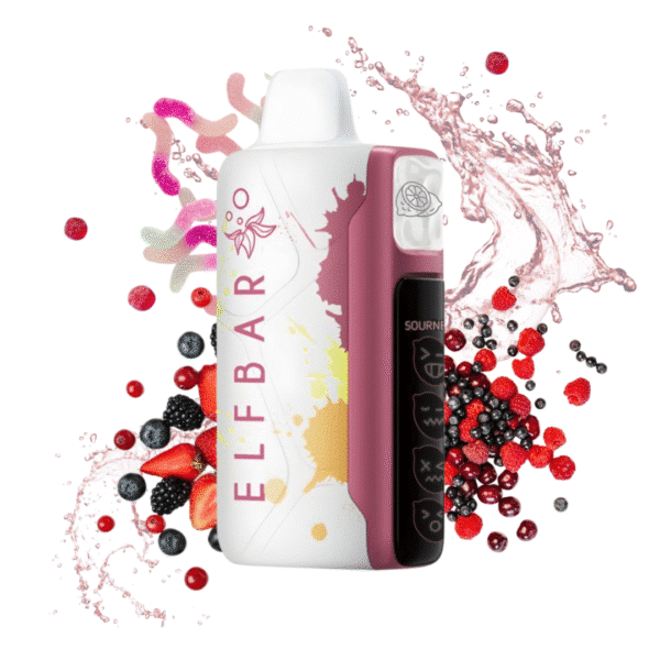 Elfbar Sour King 40K Pink Berry_ Frutas Vermelhas