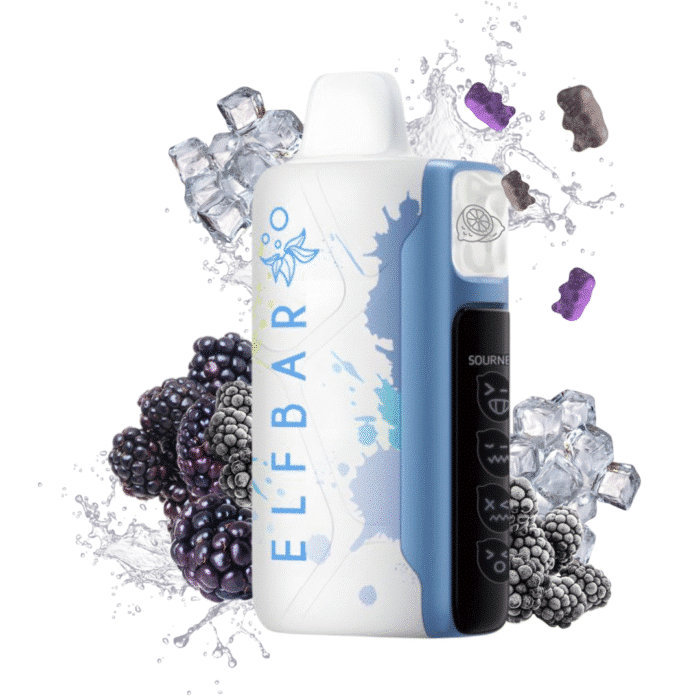 Elfbar Sour King 40K Sour Blue Razz Ice_ Framboesa Azul