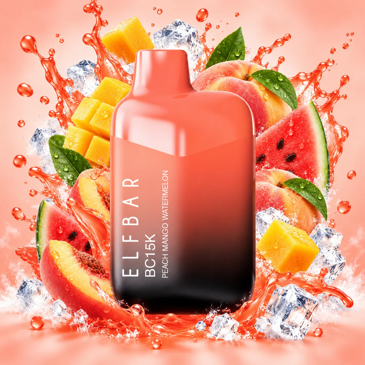 Elfbar BC15K Peach Mango Watermelon