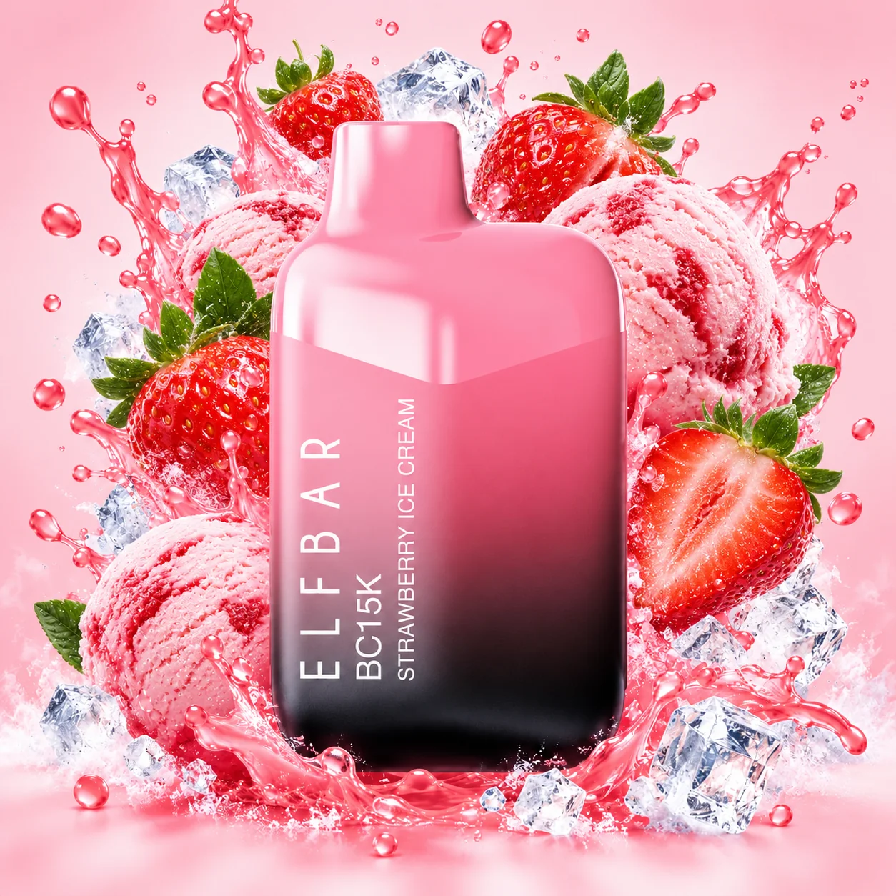 Elfbar BC15K Strawberry Ice Cream