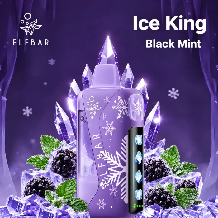Elfbar Ice King 40K Black Mint