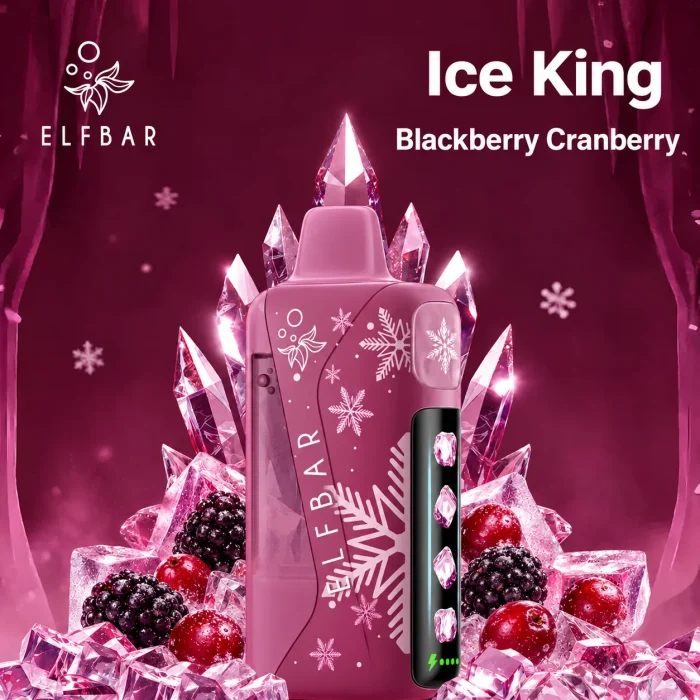 Elfbar Ice King 40K Blackberry Cranberry