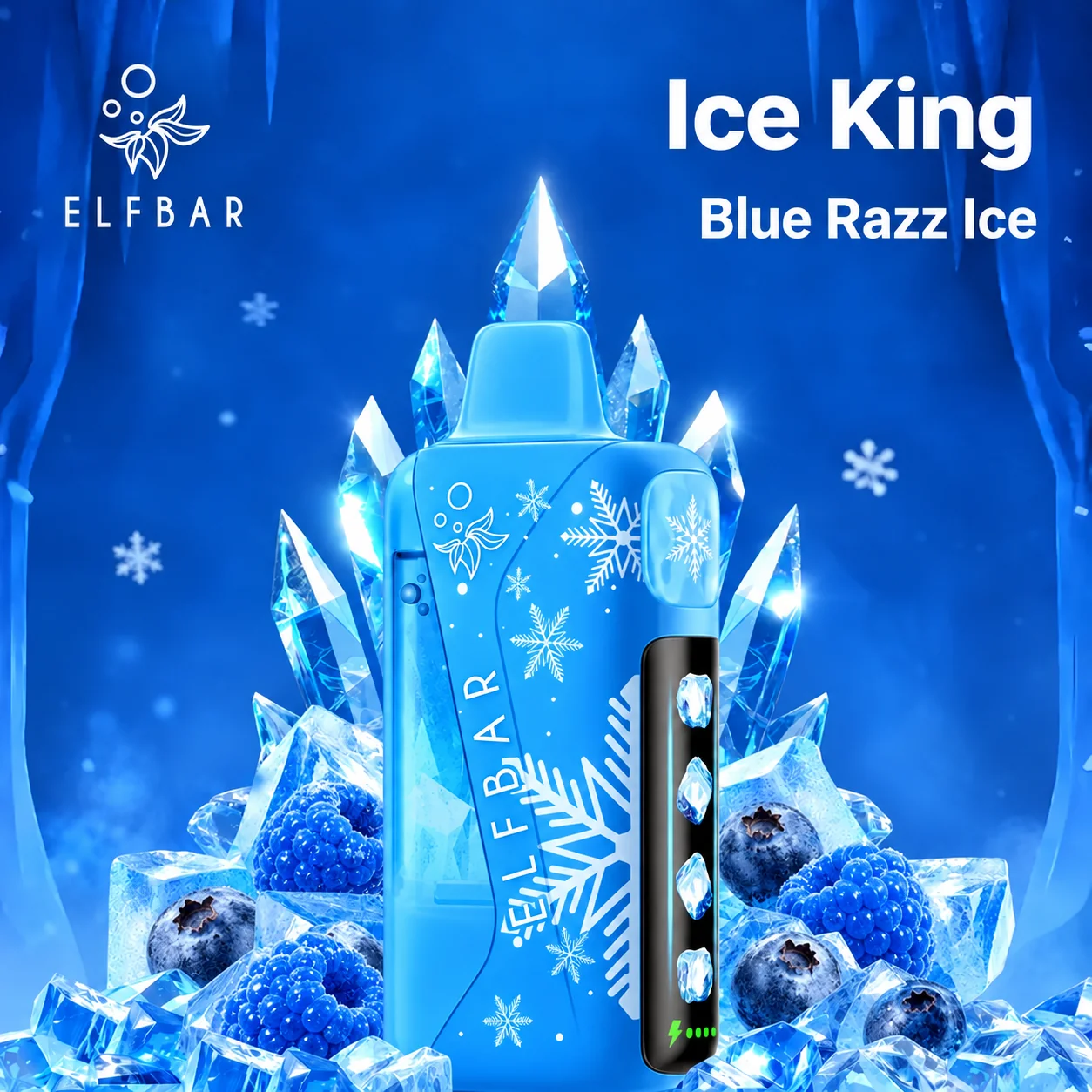 Elfbar Ice King 40K Blue Razz Ice
