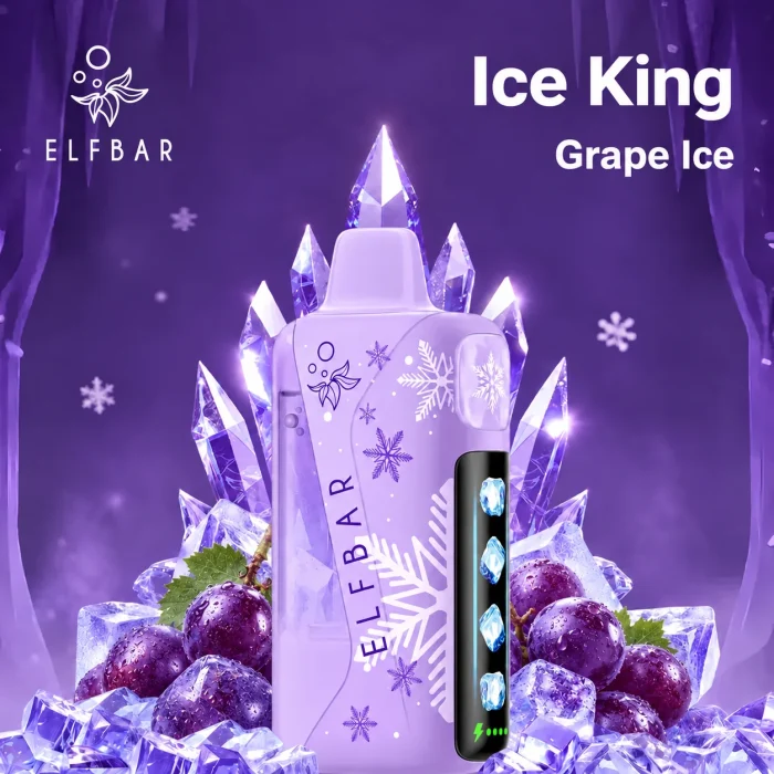 Elfbar Ice King 40K Grape Ice