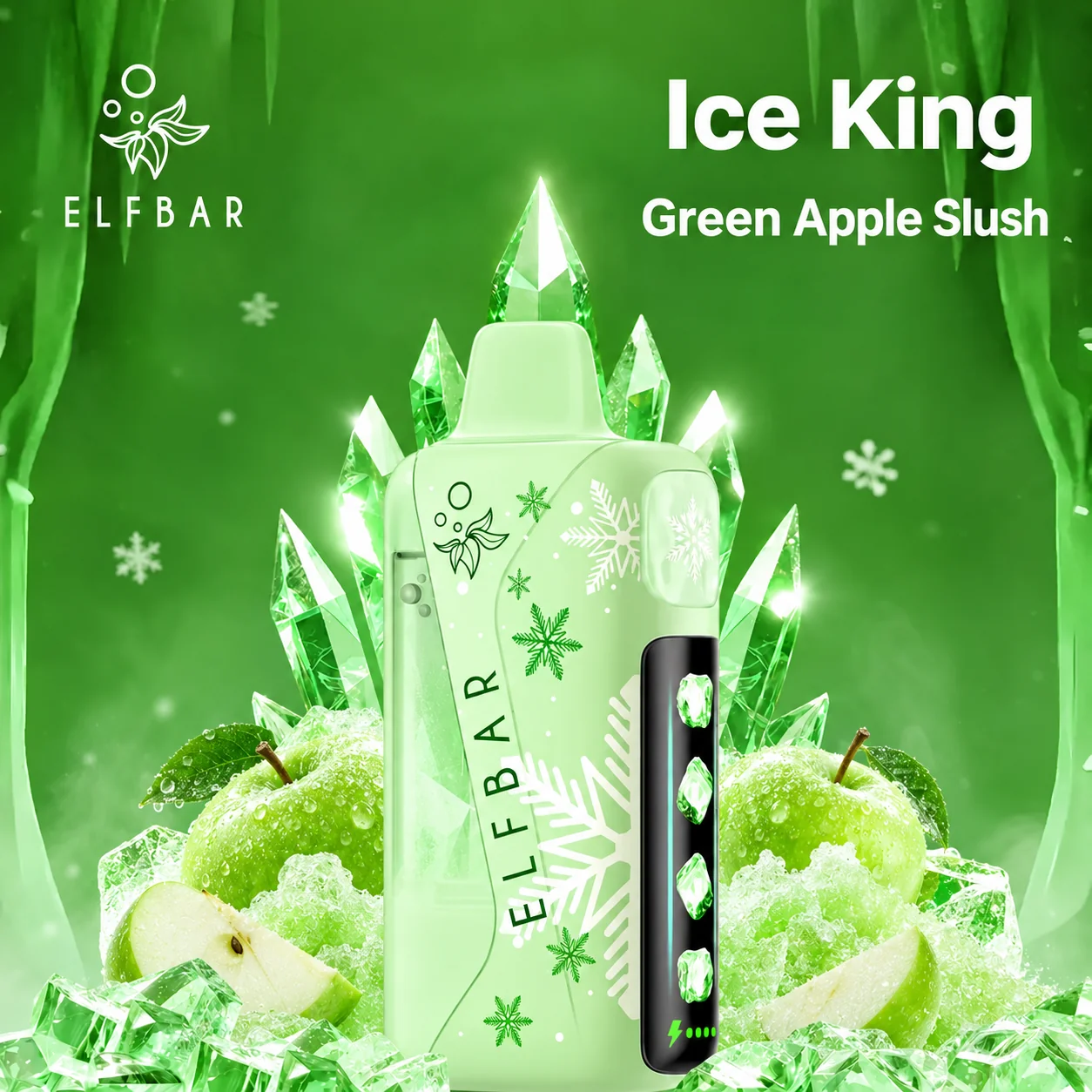 Elfbar Ice King 40K Green Apple Slush