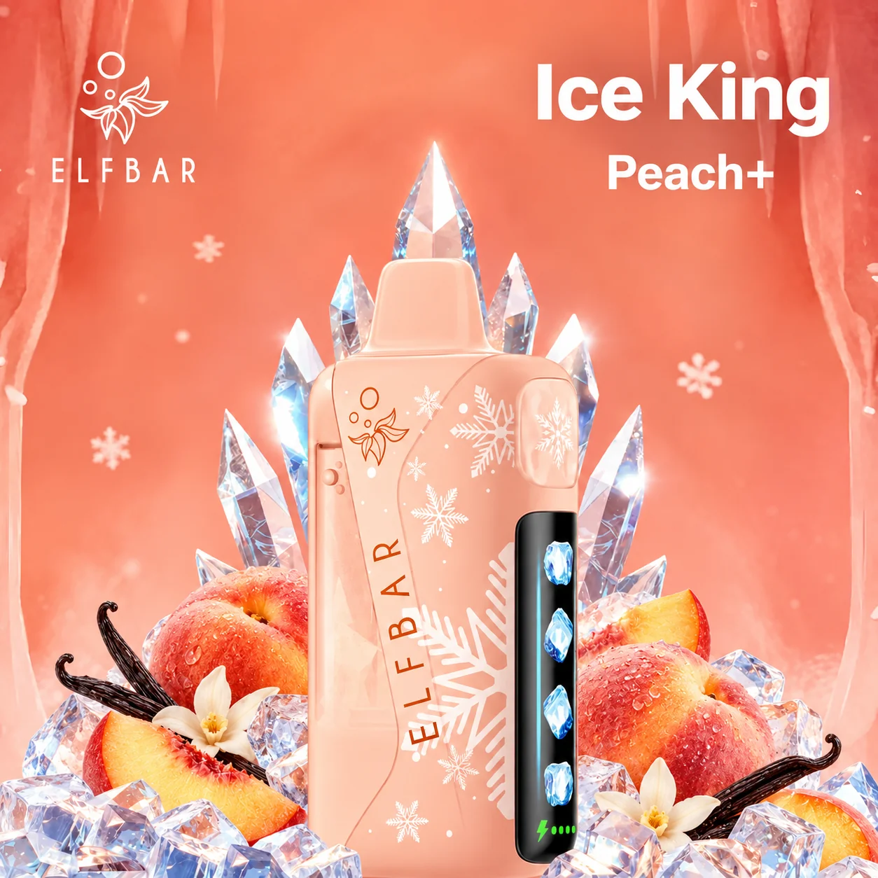 Elfbar Ice King 40K Peach+