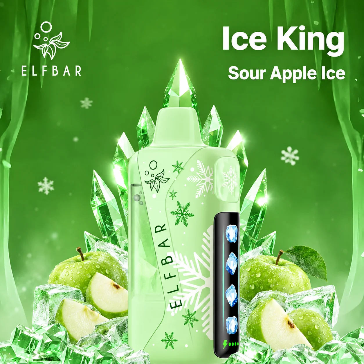 Elfbar Ice King 40K Sour Apple Ice