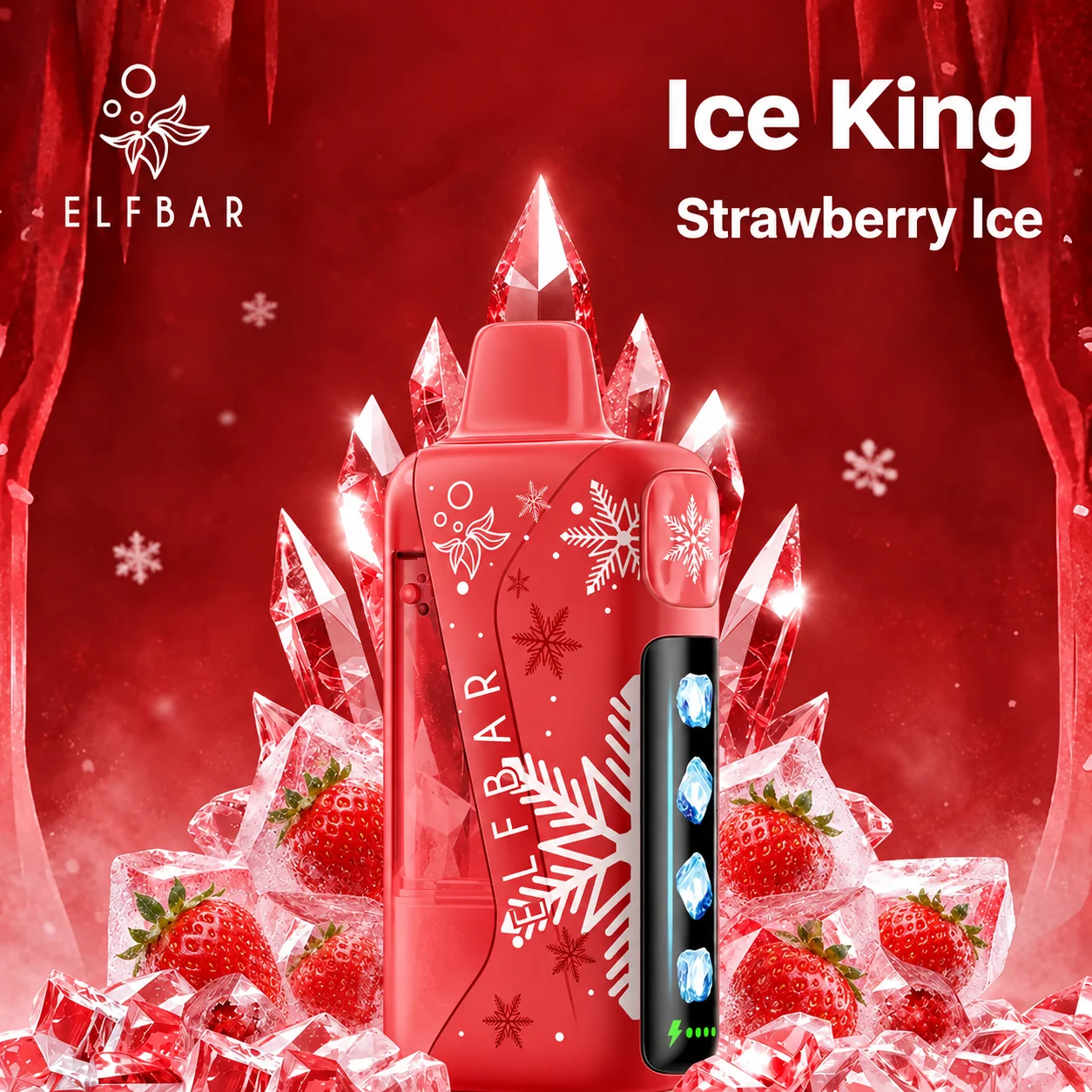 Elfbar Ice King 40K Strawberry Ice