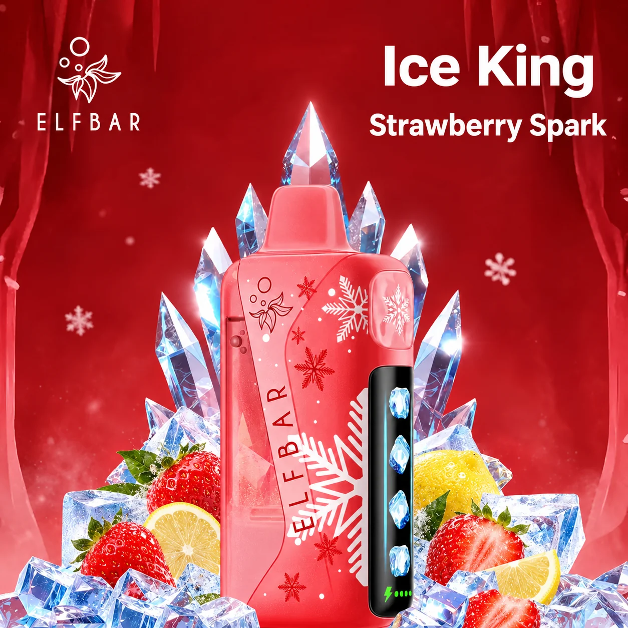 Elfbar Ice King 40K Strawberry Spark