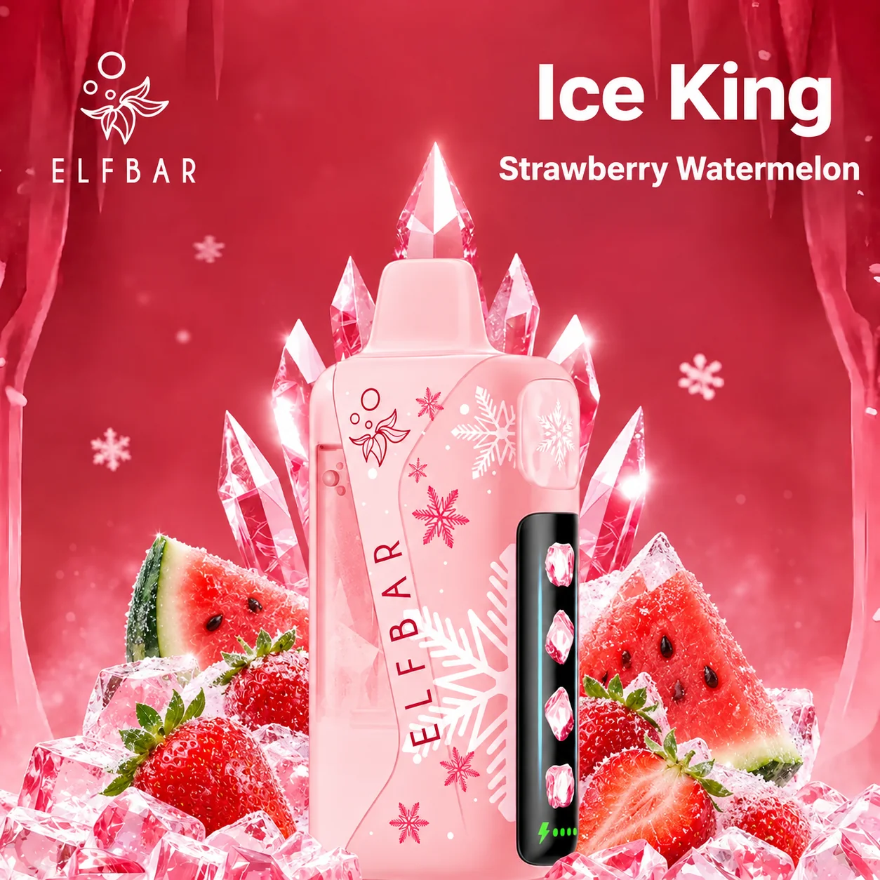 Elfbar Ice King 40K Strawberry Watermelon