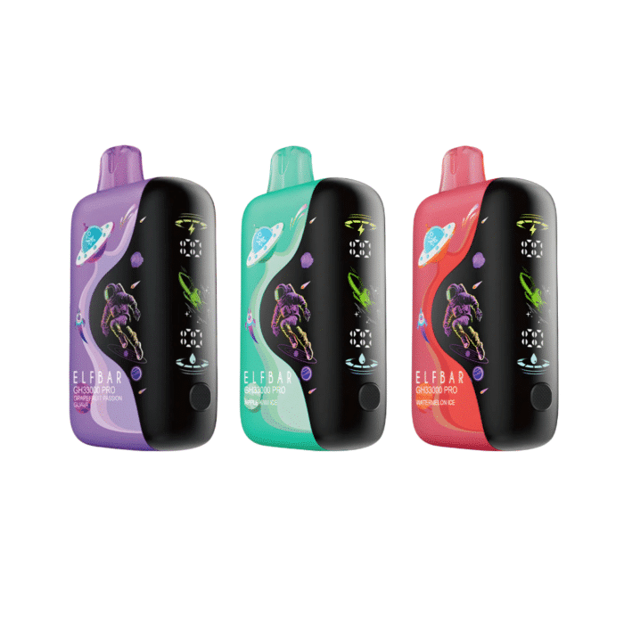 ElfBar GH33k PRO Descartável Recarregável com 33.000 Puffs